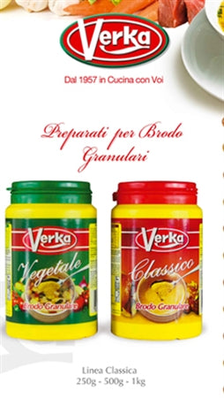 Verka Classic granular & Vegetables broth 250g