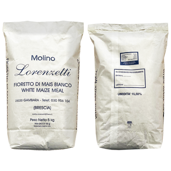 Molino Lorenzetti white corn flour 10kg